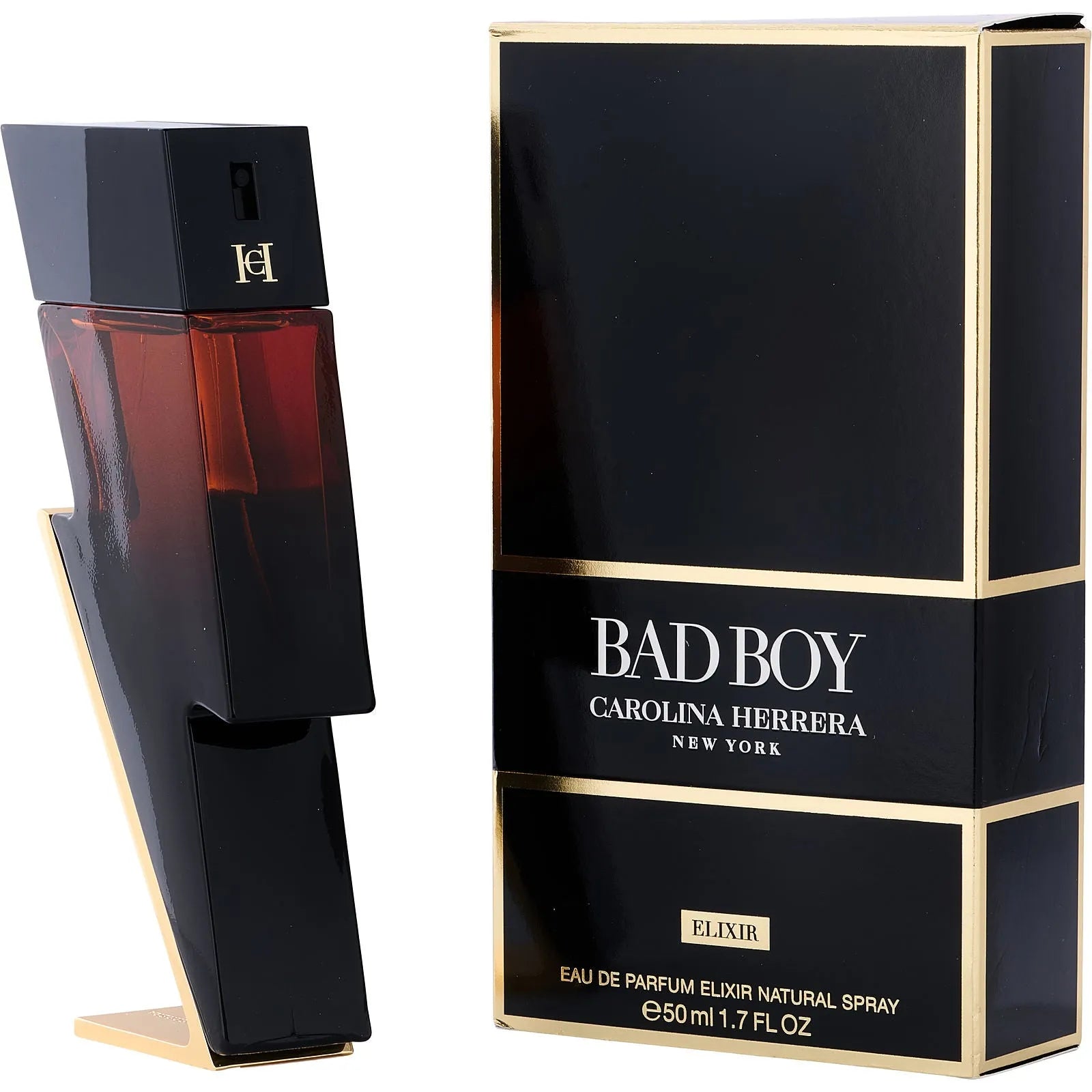 Perfume Carolina Herrera Bad Boy Elixir EDP (M) / 50 ml - 1 - Privé Perfumes Honduras