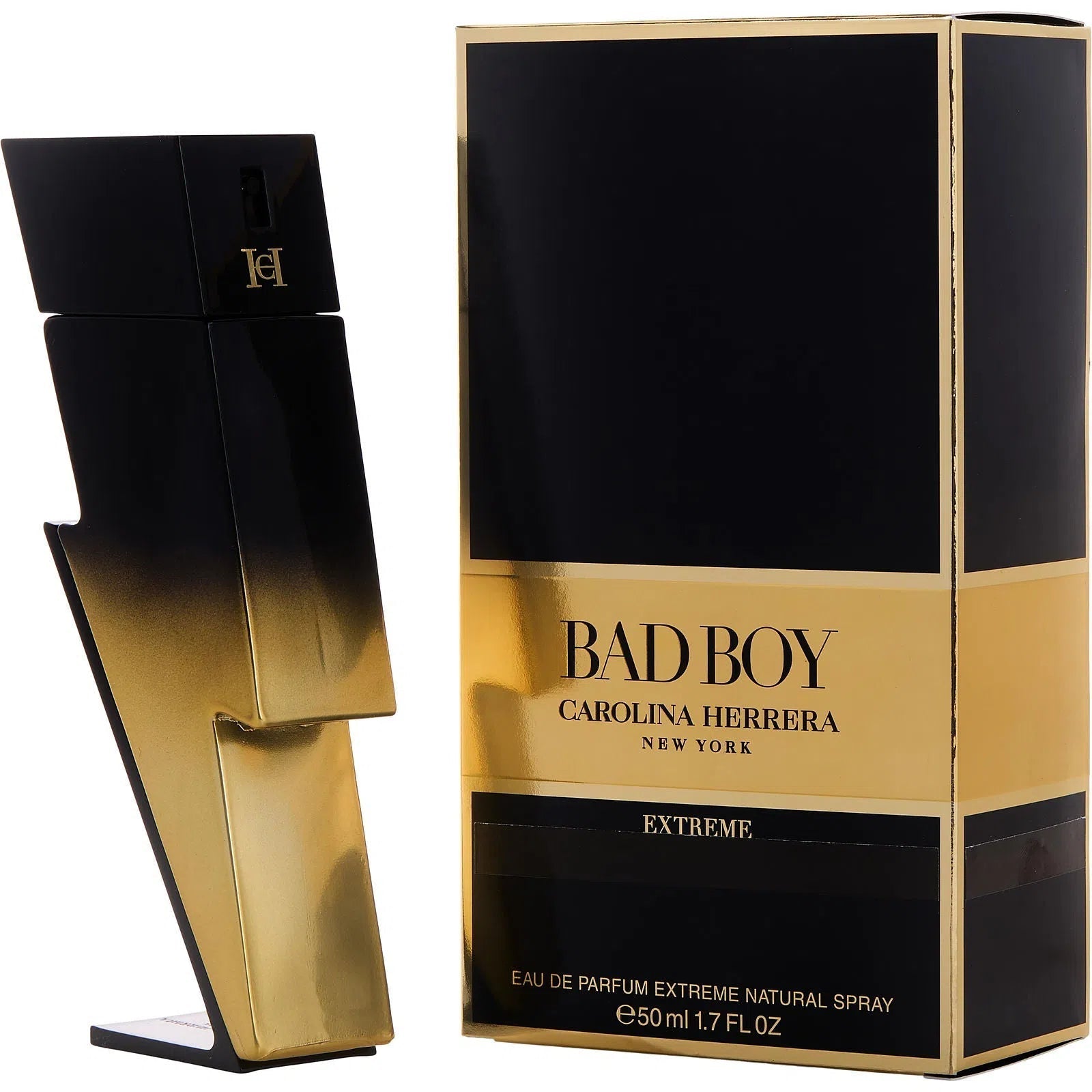 Perfume Carolina Herrera Bad Boy Extreme EDP (M) / 50 ml - 8411061057193- 1 - Prive Perfumes Honduras