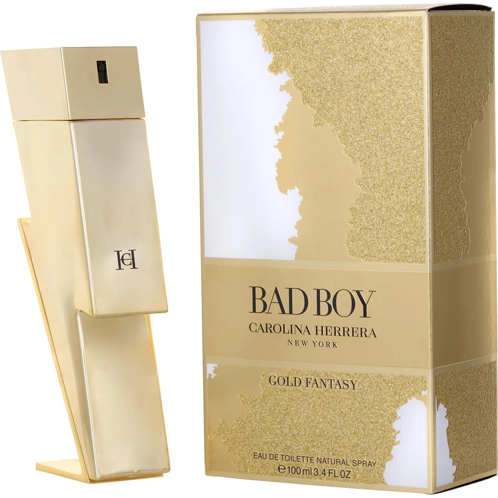 Perfume Carolina Herrera Bad Boy Gold Fantasy EDT (M) / 100 ml UL - 1 - Privé Perfumes Honduras