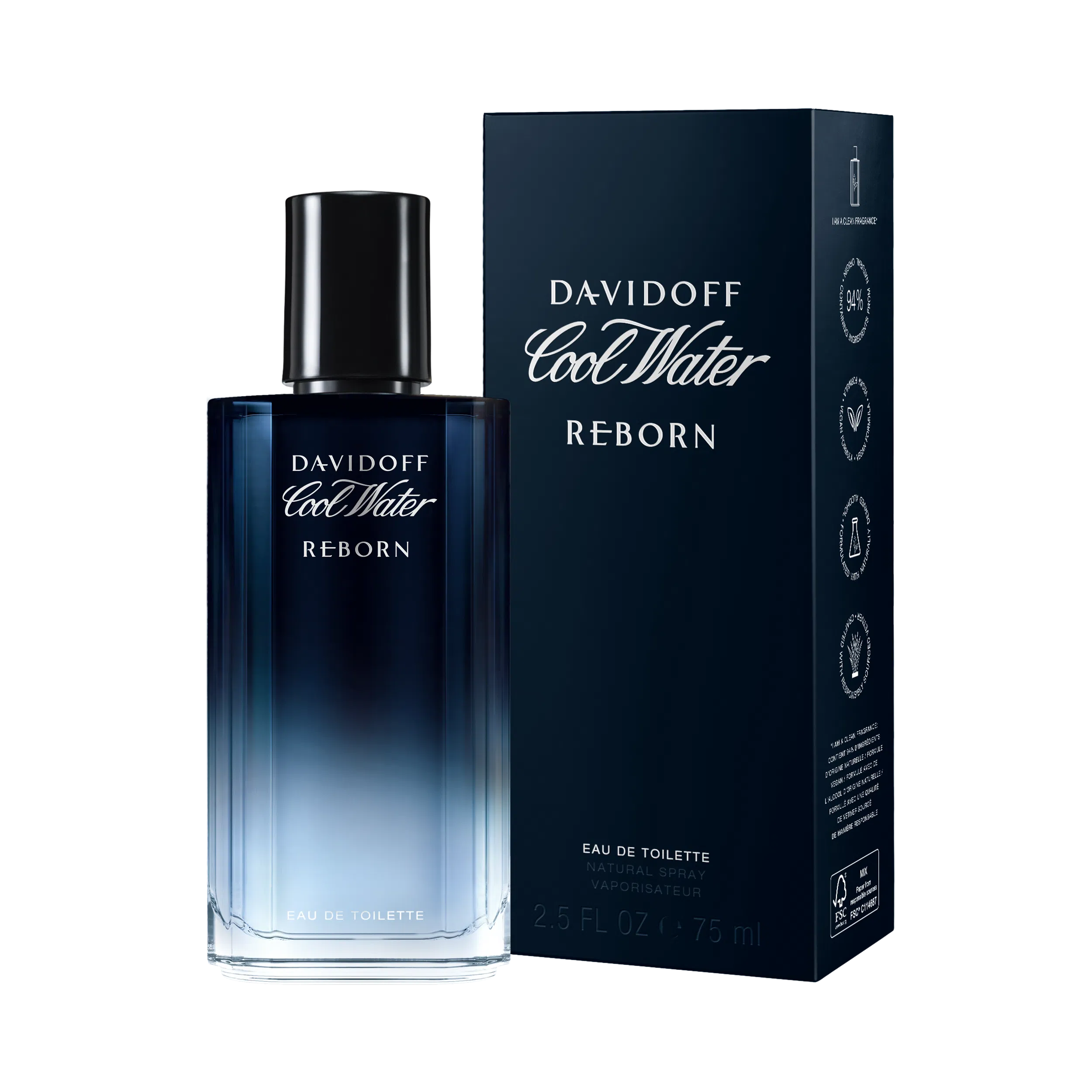 Perfume Davidoff Cool Water Reborn EDT (M) / 125 ml - 3616302038381- 1 - Prive Perfumes Honduras