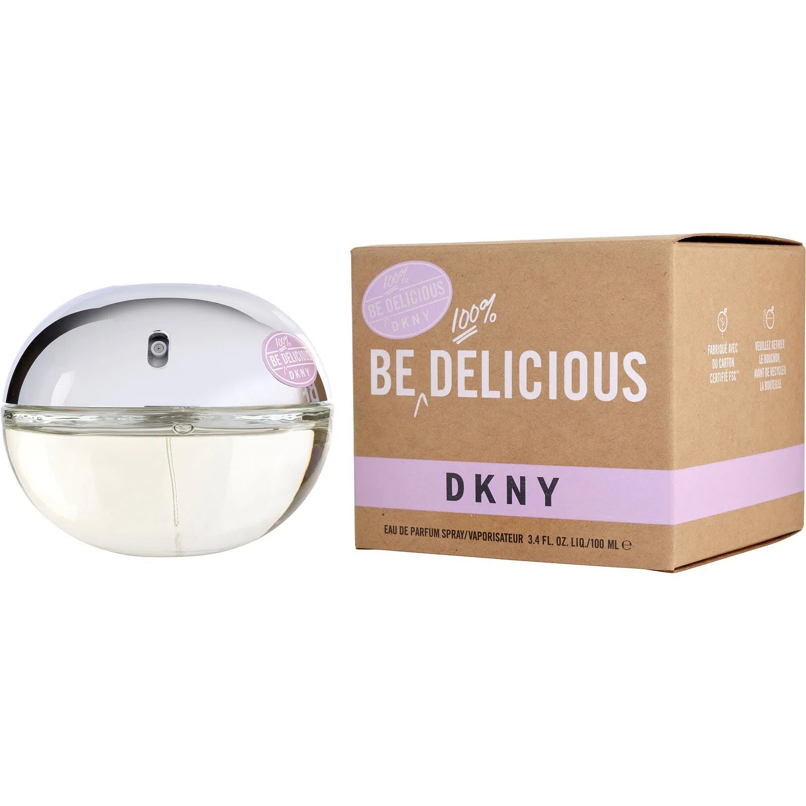 Perfume DKNY Be 100% Delicious EDP (W) / 100 ml - 085715950055- 1 - Prive Perfumes Honduras