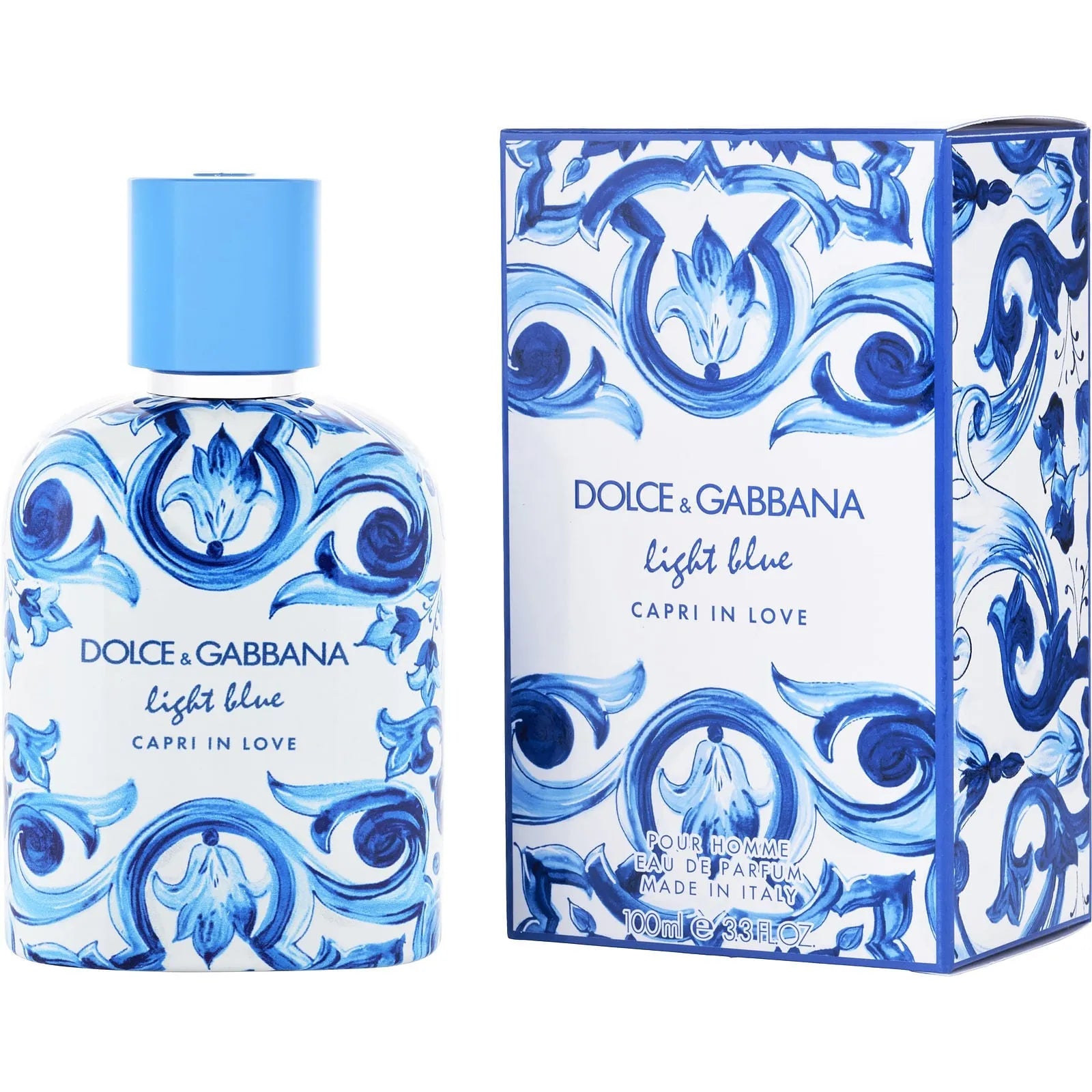 Perfume Dolce&Gabbana Light Blue Capri In Love Pour Homme EDP (M) / 100 ml - 1 - Privé Perfumes Honduras