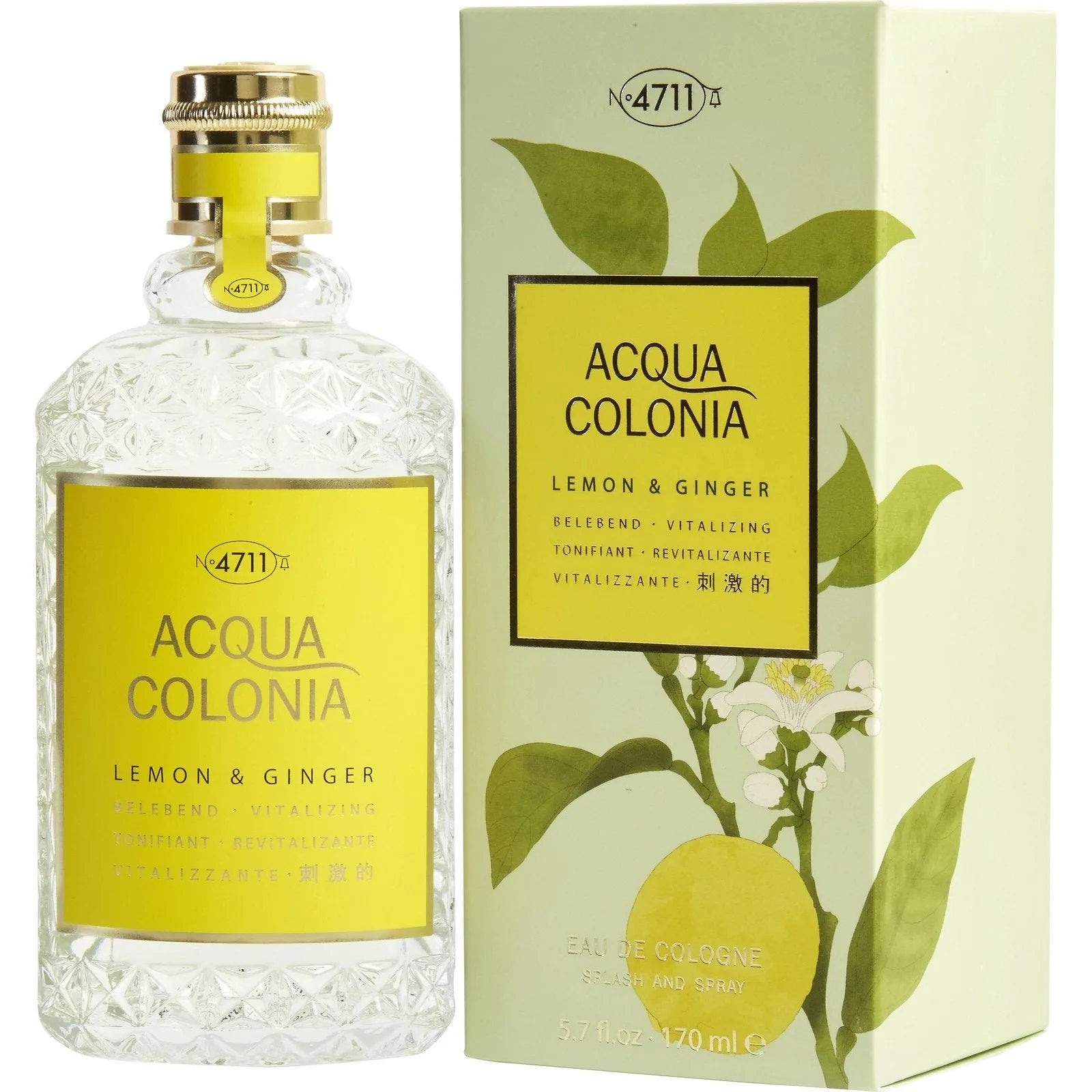 Perfume Echt Kölnisch Wasser No 4711 Acqua Colonia Lemon and Ginger EDC (U) / 100 ml - 1 - Privé Perfumes Honduras