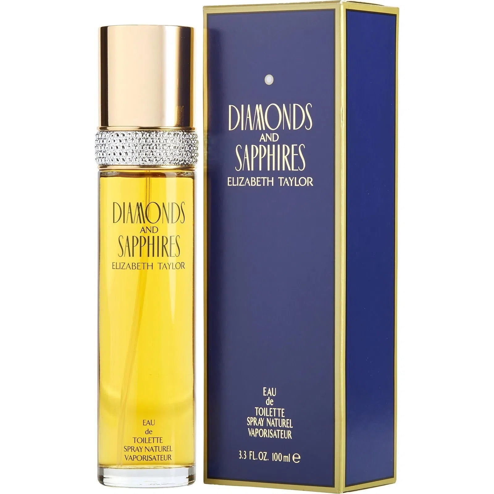 Perfume Elizabeth Taylor Diamond & Sapphires EDT (W) / 100 ml - 719346450409- 1 - Prive Perfumes Honduras