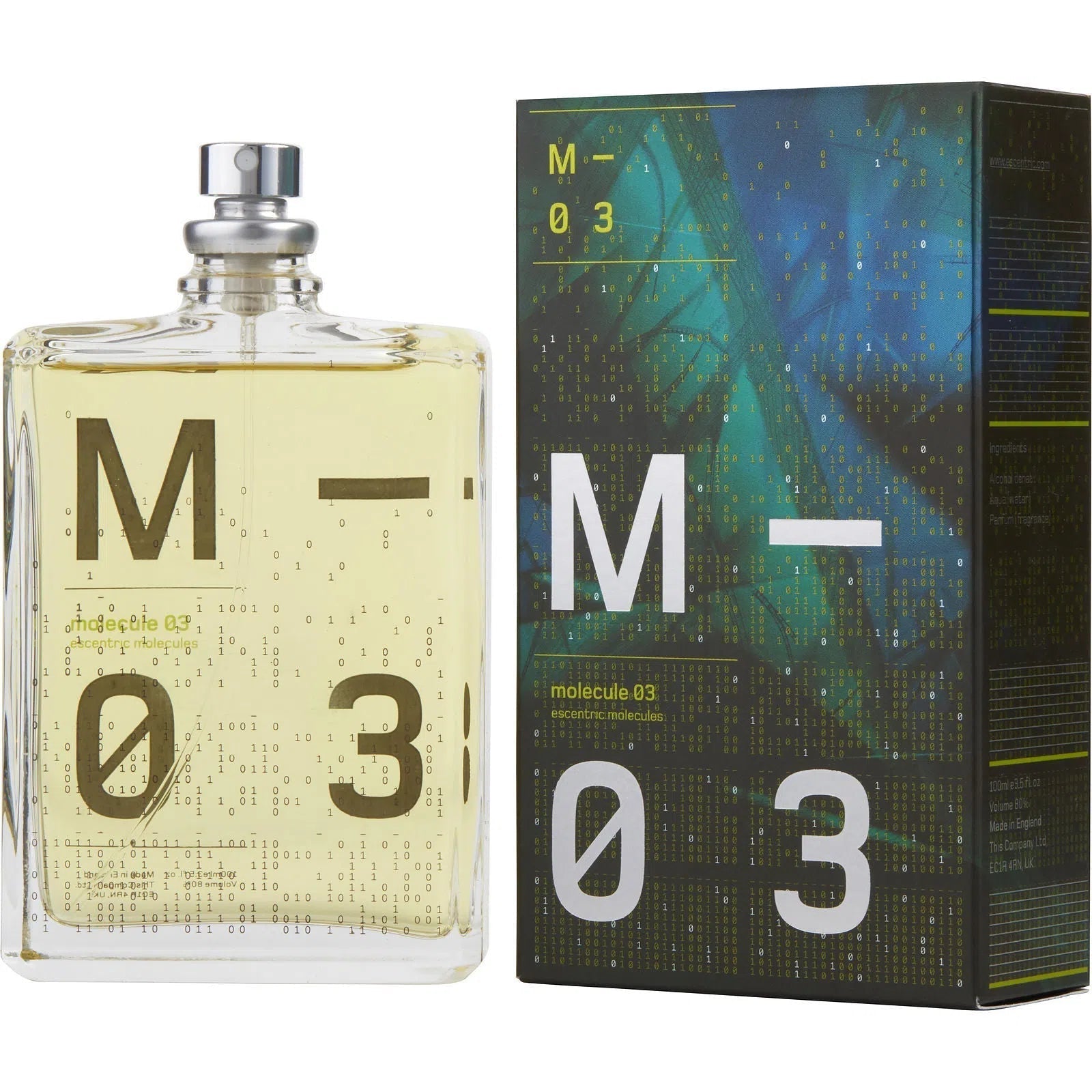 Perfume Escentric Molecules Molecule 03 (U) EDT 100 ml - 5060103310111- 1 - Prive Perfumes Honduras