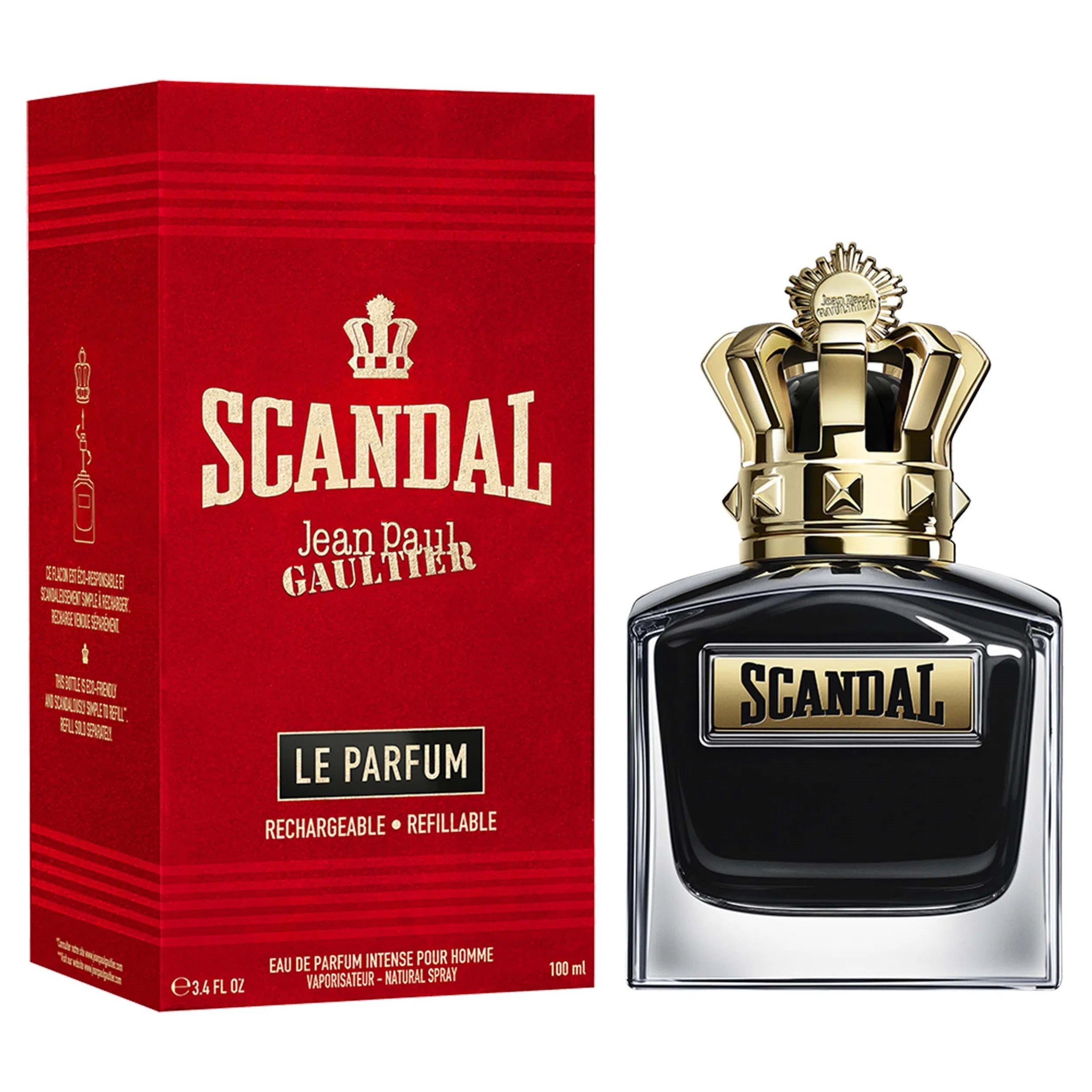 Perfume Jean Paul Gaultier Scandal Pour Homme Le Parfum (M) / 100 ml - 8435415065191- 1 - Prive Perfumes Honduras