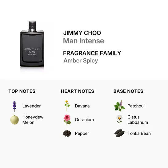 Perfume Jimmy Choo Man Intense EDT (M) / 200 ml - 2 - Privé Perfumes Honduras