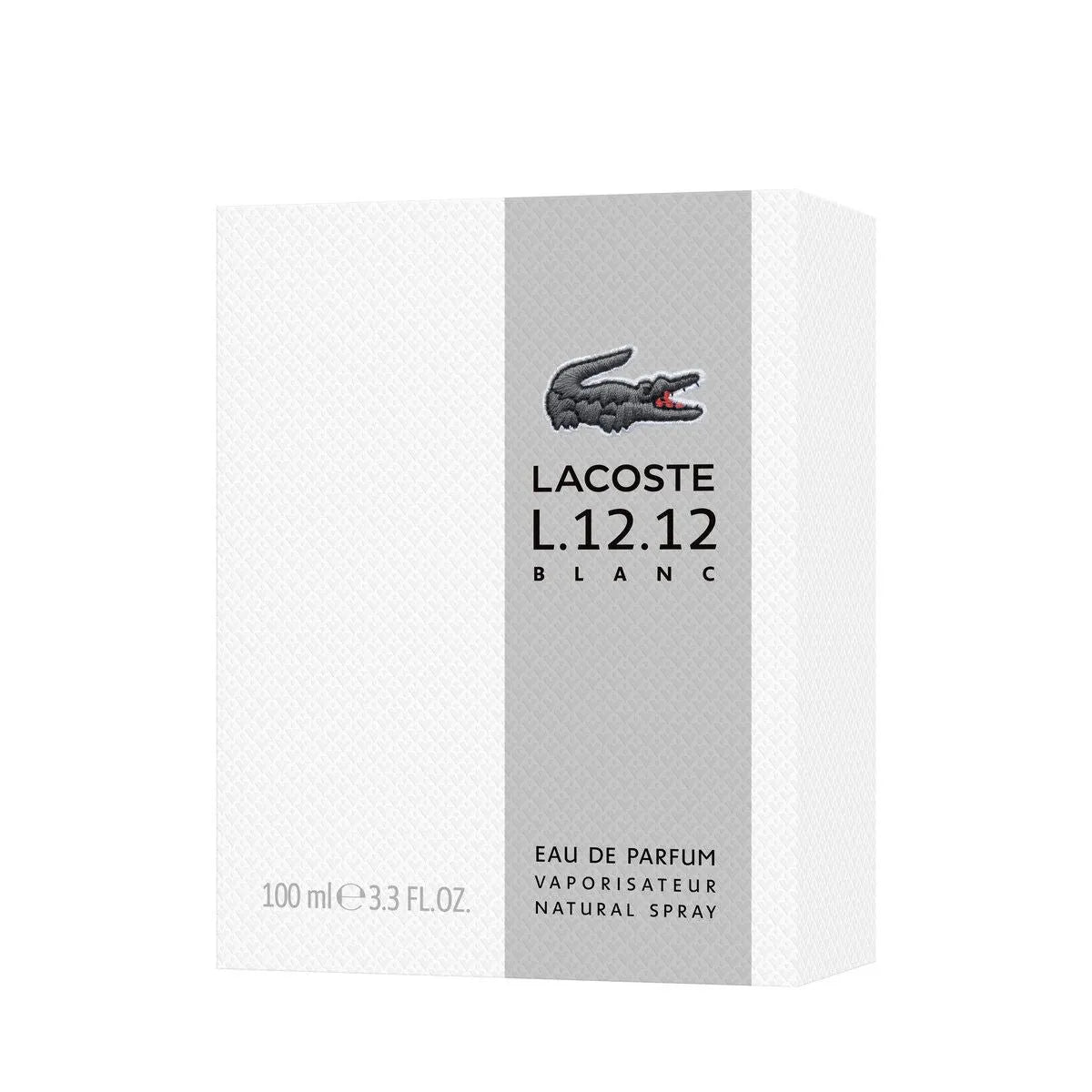 Perfume Lacoste L.12.12 Blanc - Pure EDP (M) / 100 ml - 4 - Privé Perfumes Honduras