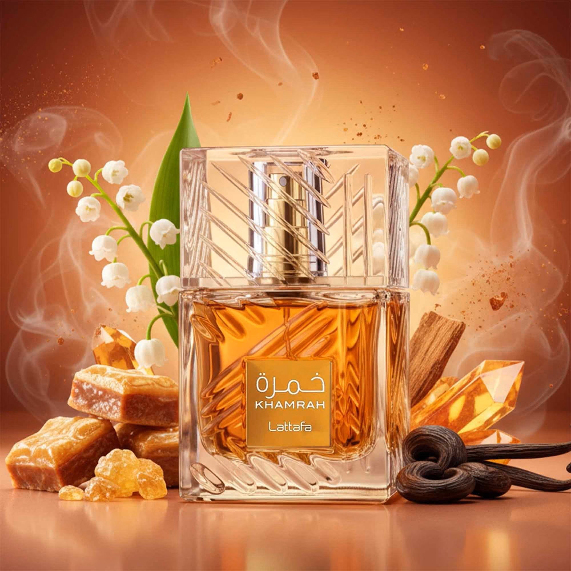 Perfume Lattafa Khamrah EDP (U) / 100 ml - 3 - Privé Perfumes Honduras