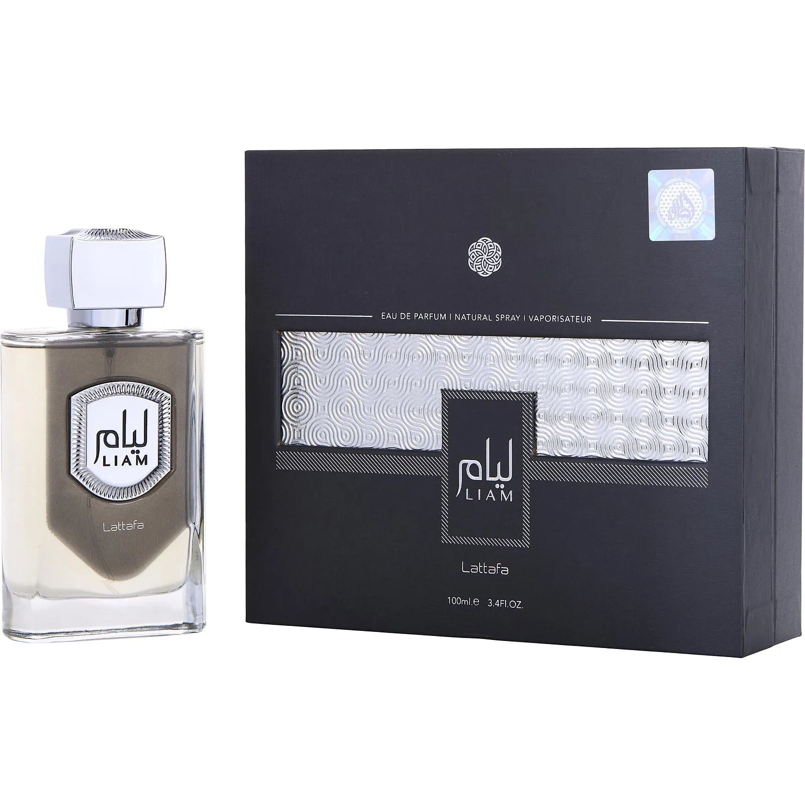 Perfume Lattafa Liam Grey EDP (U) / 100 ml - 1 - Privé Perfumes Honduras