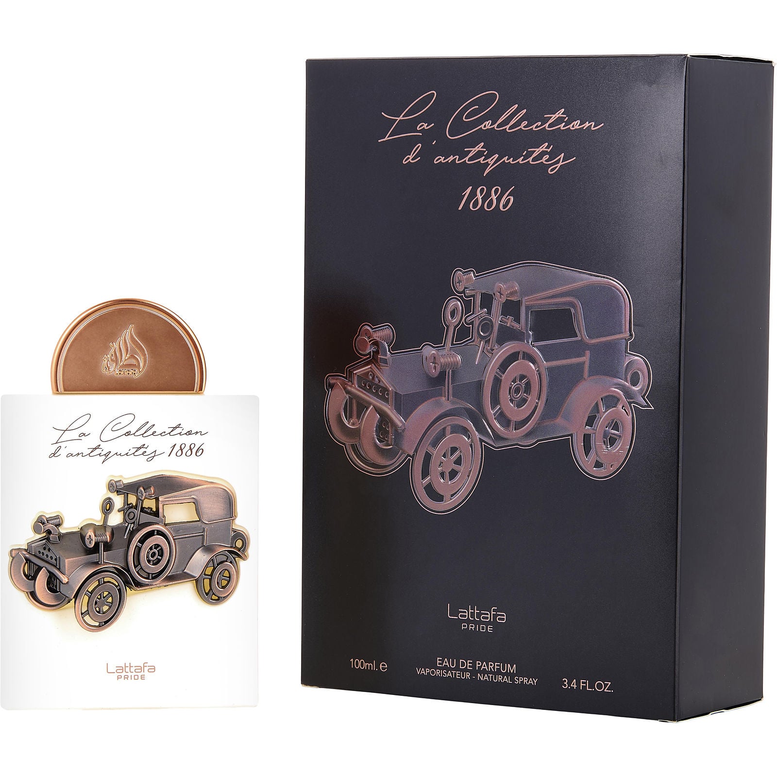 Perfume Lattafa Pride La Collection 1886 Car EDP (U) / 100 ml - 1 - Privé Perfumes Honduras