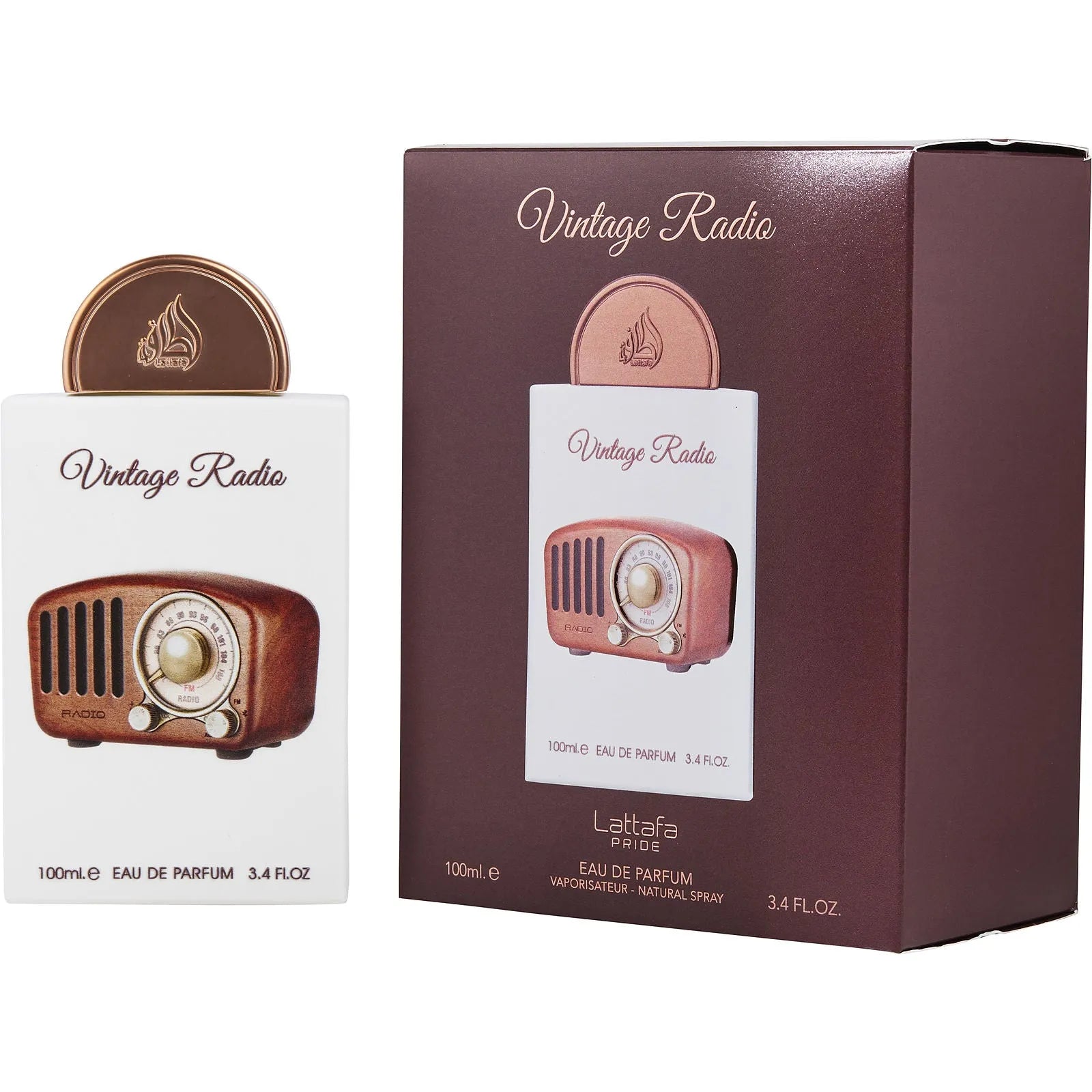 Perfume Lattafa Pride Vintage Radio EDP (U) / 100 ml - 1 - Privé Perfumes Honduras