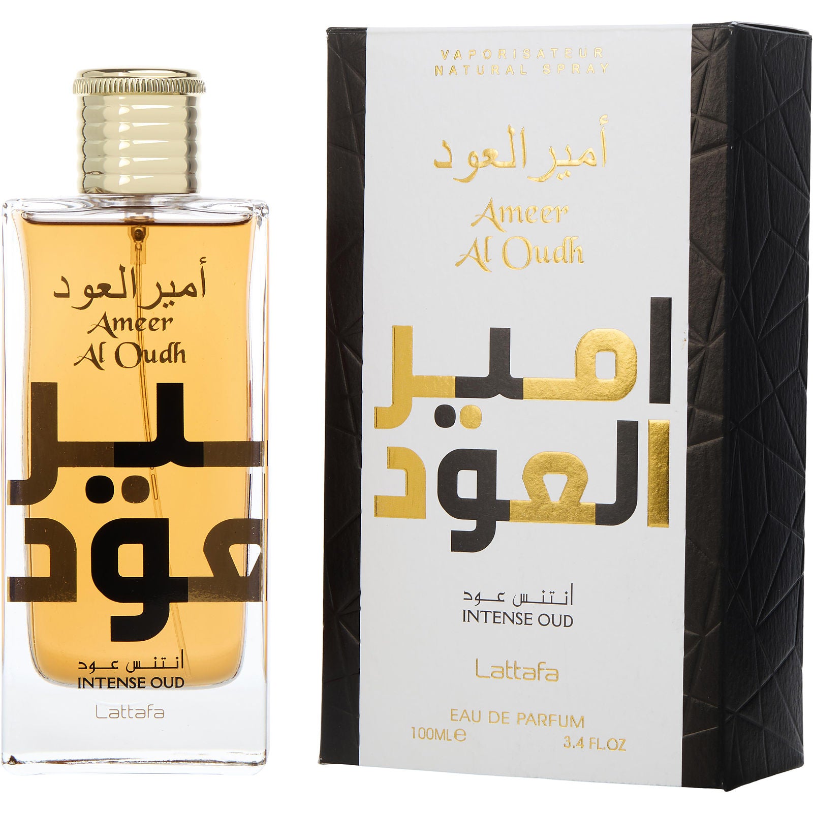 Perfume Lattafa s Ameer Al Oudh Intense Oud EDP (U) / 100 ml - 1 - Privé Perfumes Honduras