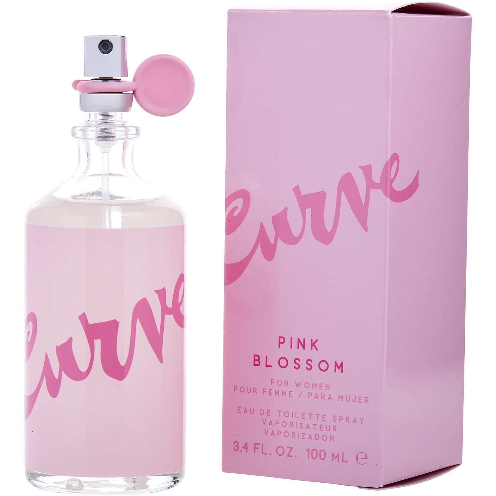 Perfume Liz Claiborne Curve Pink Blossom EDT (U) / 100 ml - 1 - Privé Perfumes Honduras