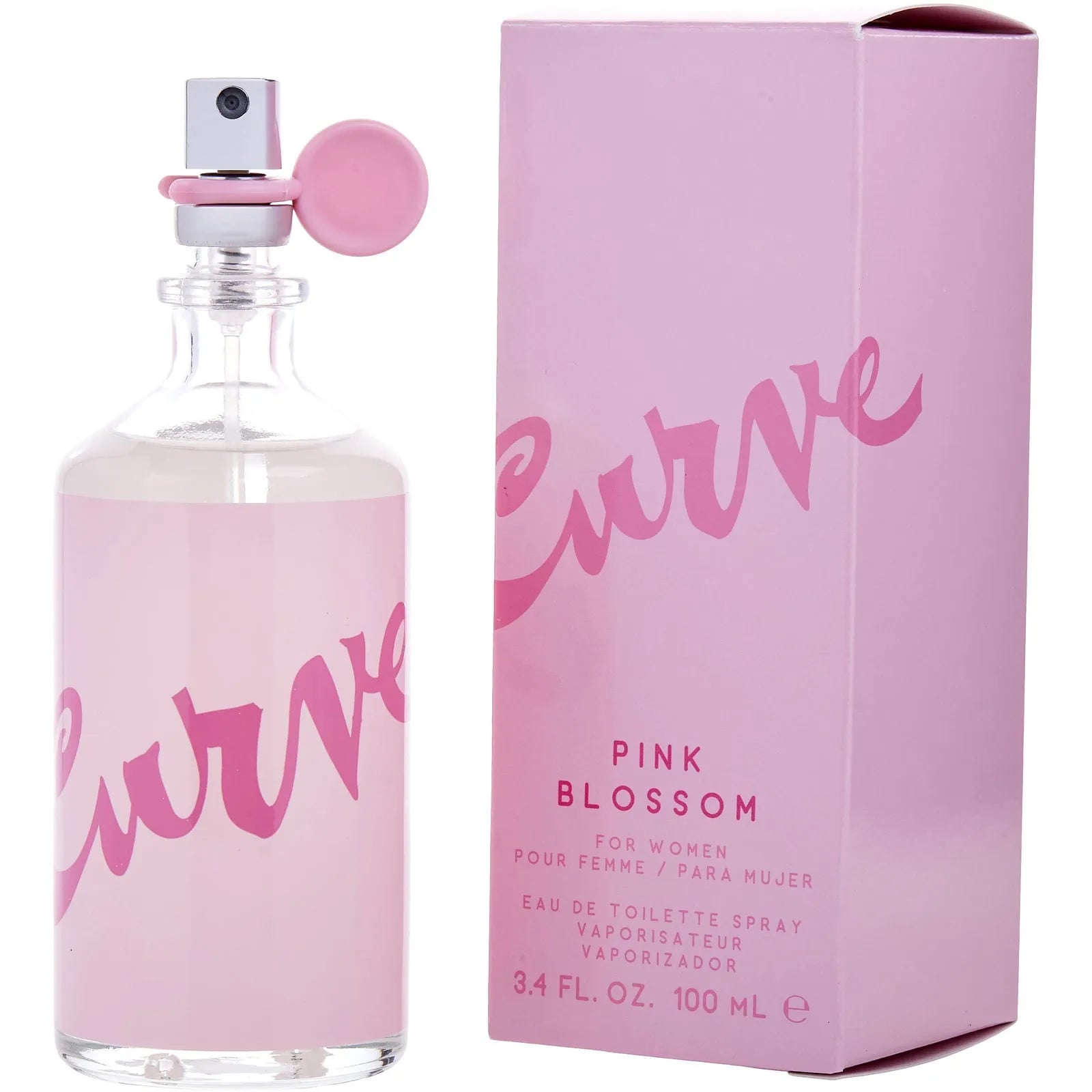 Perfume Liz Claiborne Curve Pink Blossom EDT (U) / 100 ml - 1 - Privé Perfumes Honduras