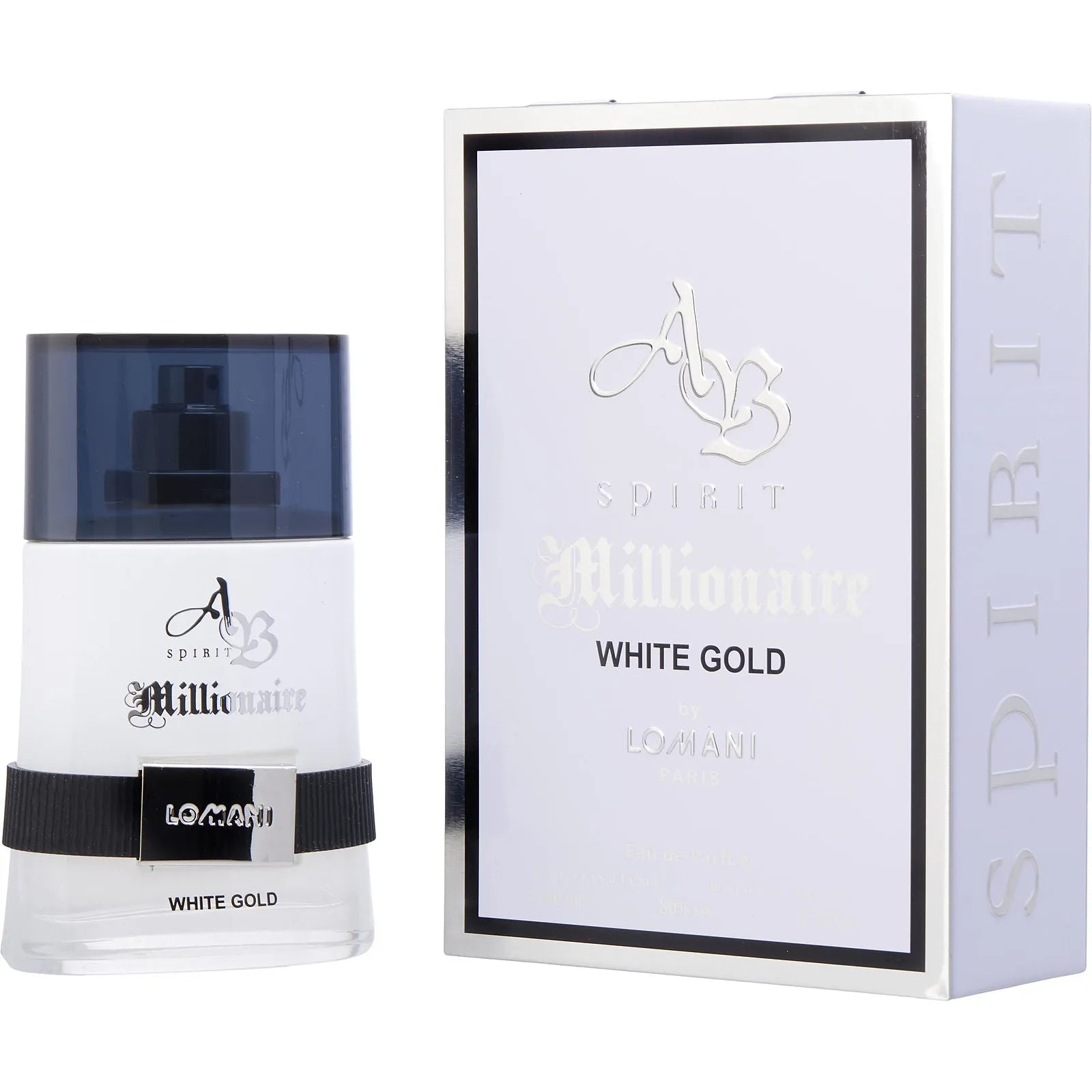 Perfume Lomani AB Spirit Millionaire White Gold EDP (M) / 100 ml - 1 - Privé Perfumes Honduras
