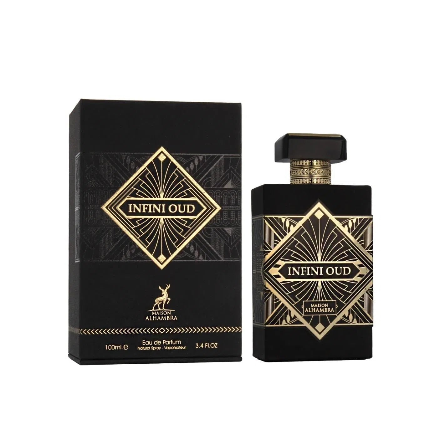 Perfume Maison Alhambra Infini Oud EDP (U) / 100 ml - 6291108735428- 1 - Prive Perfumes Honduras