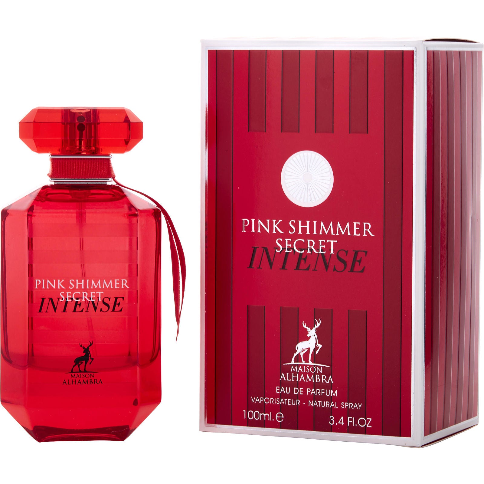 Perfume Maison Alhambra Pink Shimmer Intense EDP (U) / 100 ml - 1 - Privé Perfumes Honduras
