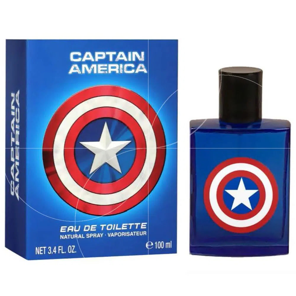 Perfume Marvel Captain America Hero EDT (B) / 100 ml - 8411114086224- 1 - Prive Perfumes Honduras