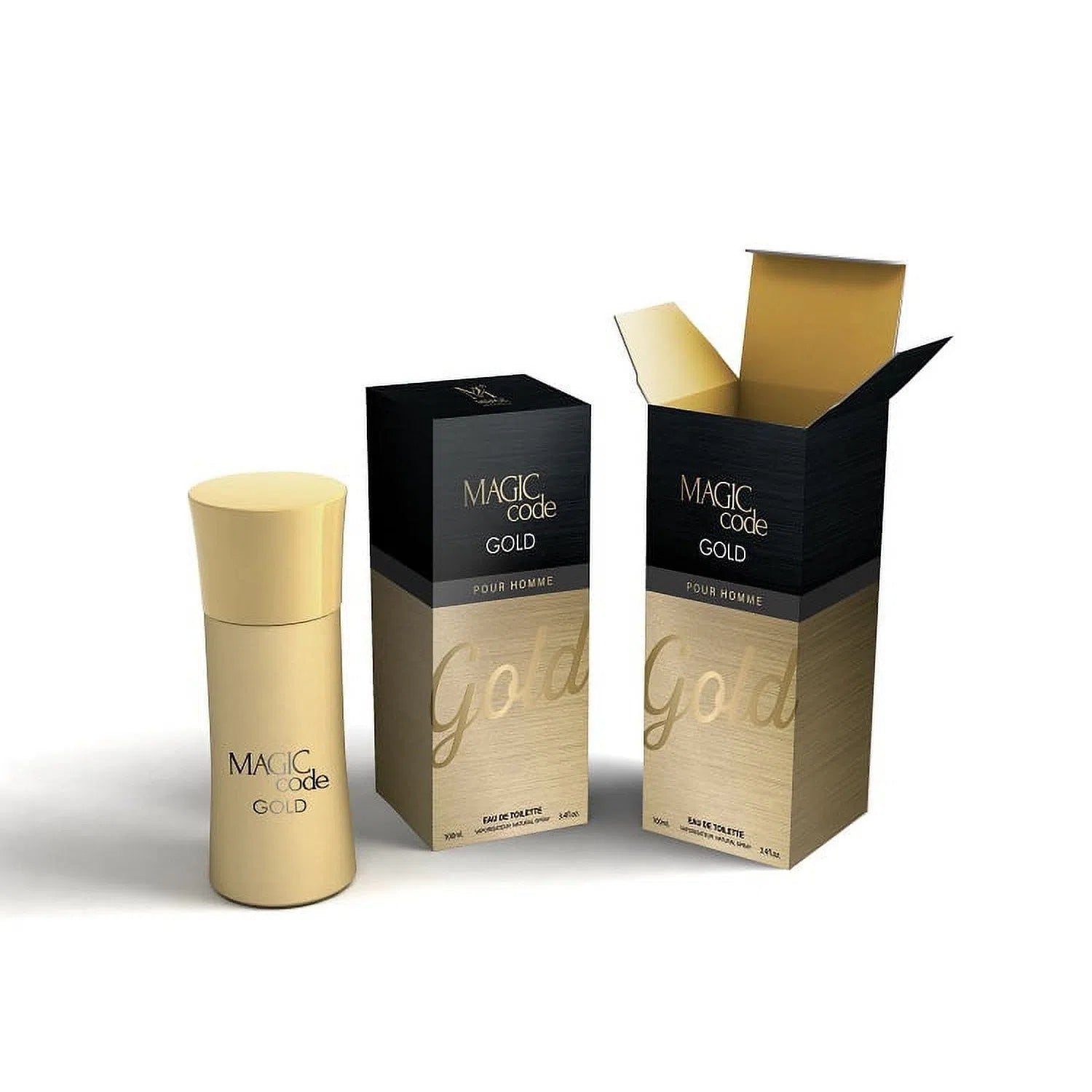 Perfume MCH Beauty Magic Code Gold EDT (M) / 100 ml - 818098025740- 1 - Prive Perfumes Honduras