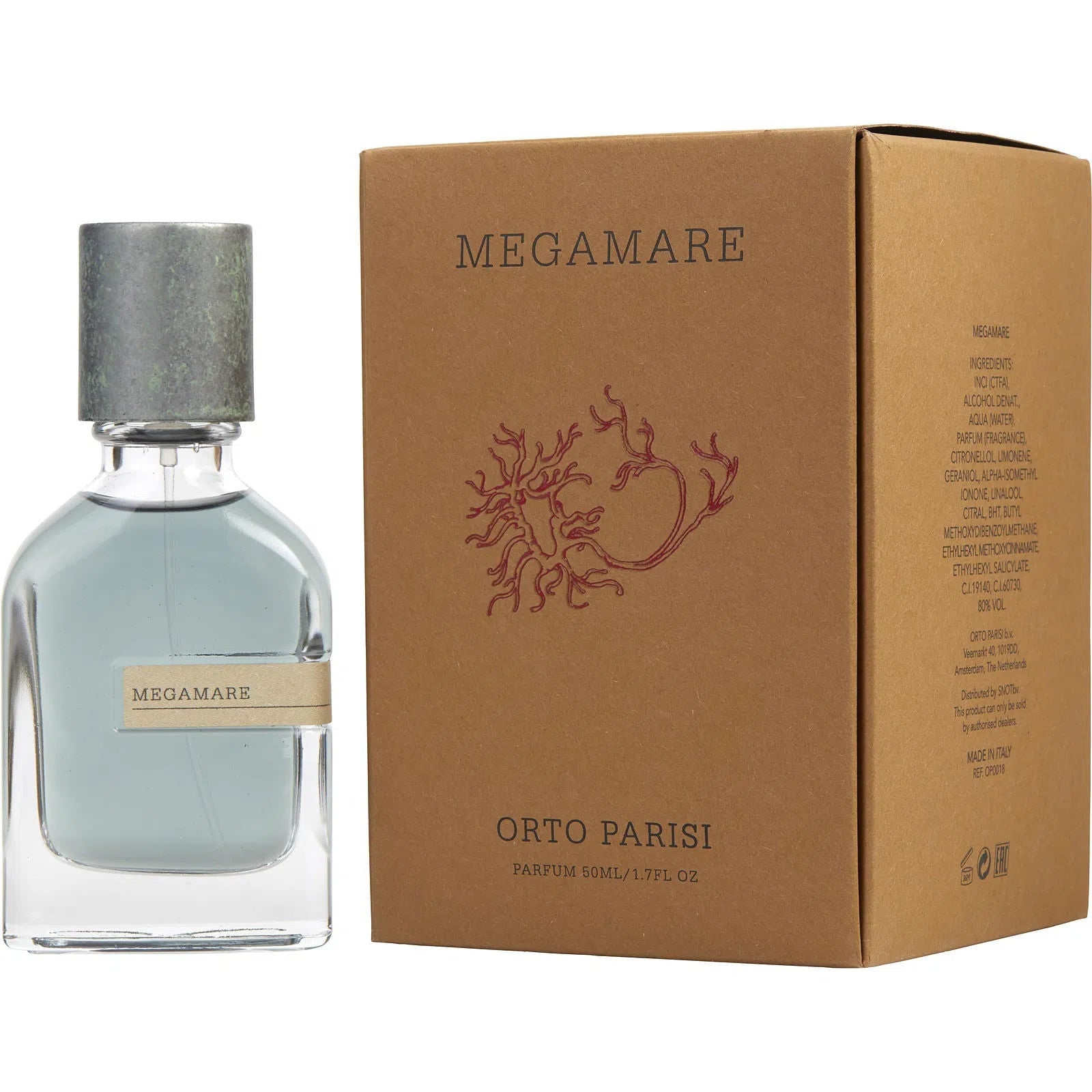 Perfume Orto Parisi Megamare EDP (U) / 50 ml - 8717774840870- 1 - Prive Perfumes Honduras