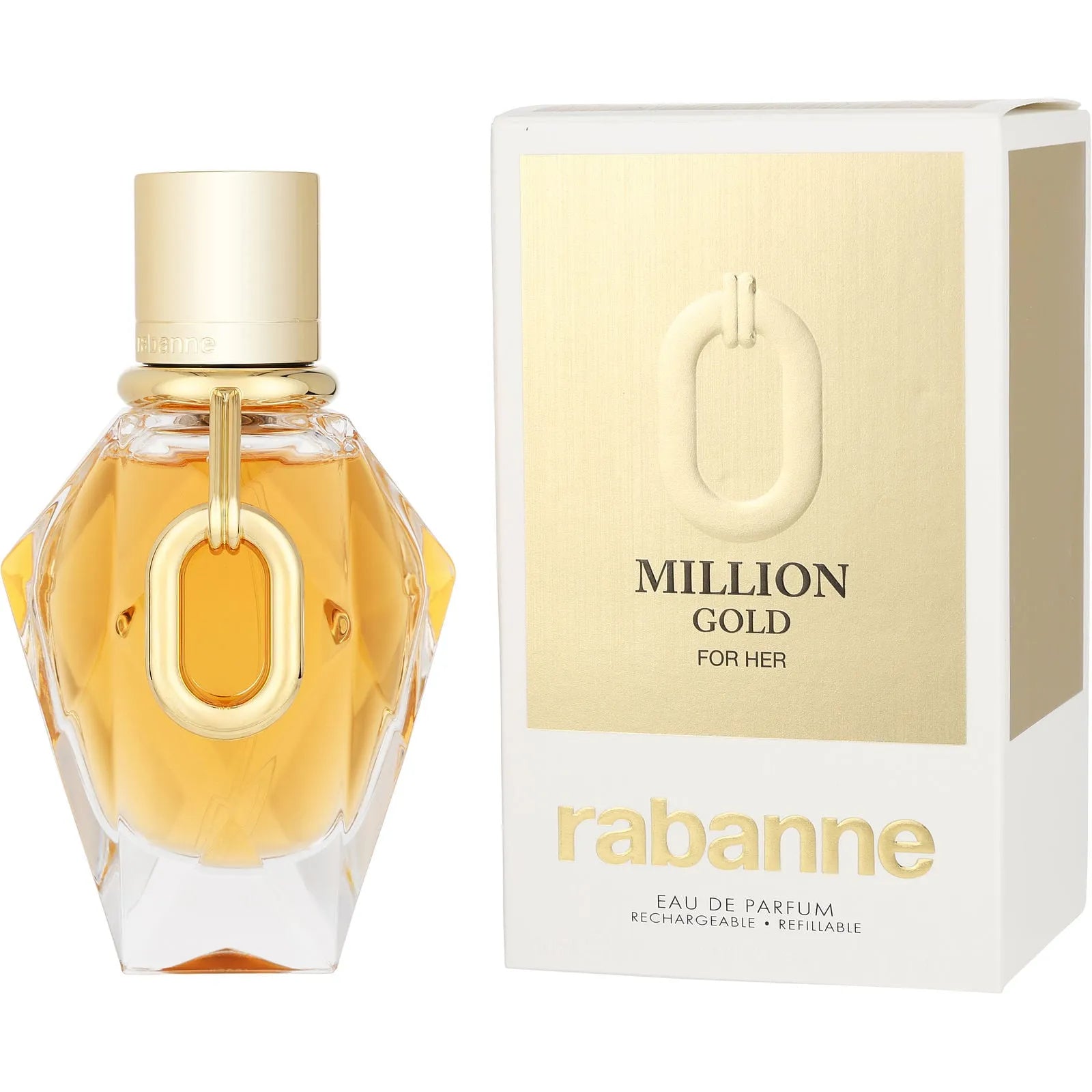 Perfume Rabanne Million Gold for Her Intense (W) / 50 ml - 1 - Privé Perfumes Honduras