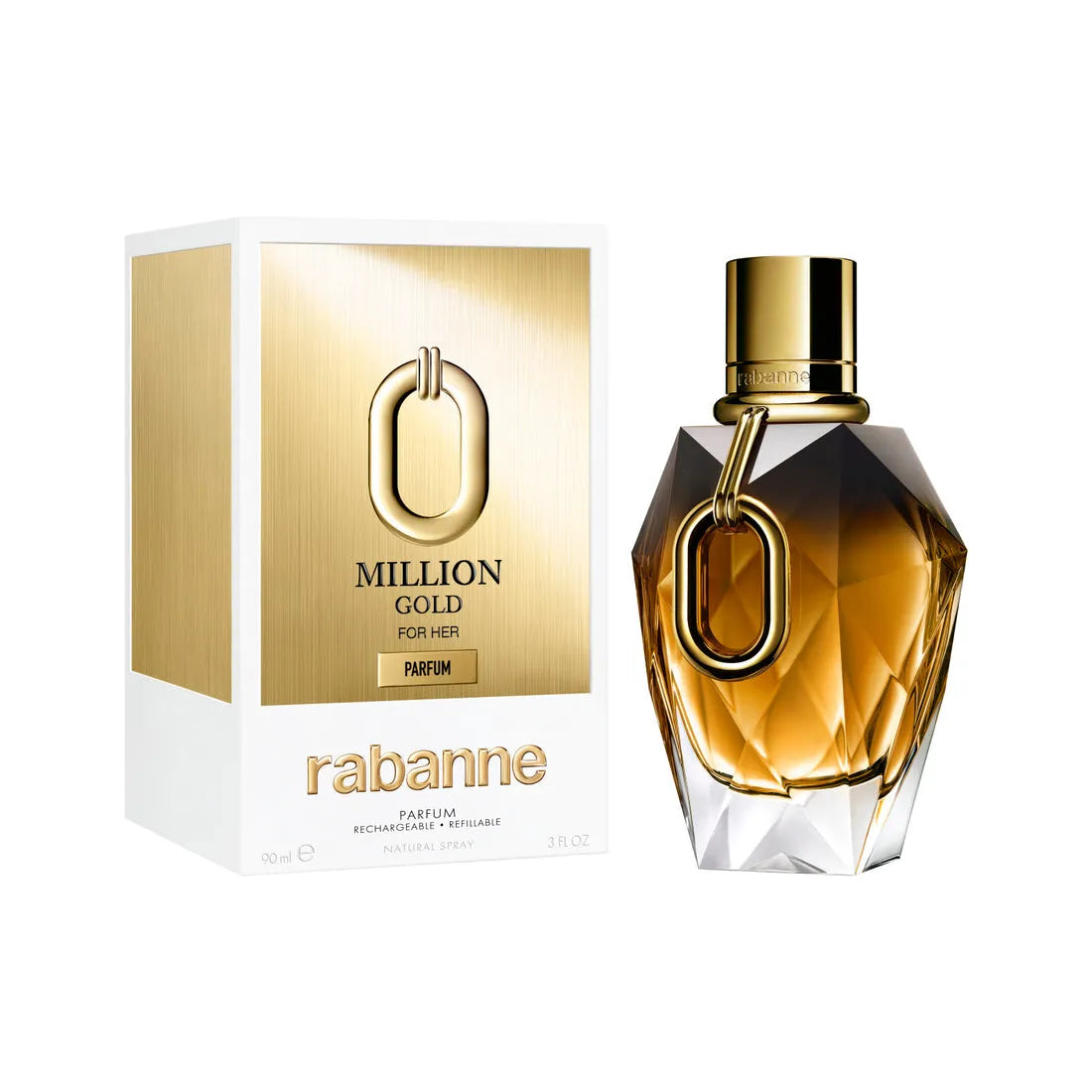 Perfume Rabanne Million Gold for Her Parfum (W) / 90 ml - 3 - Privé Perfumes Honduras