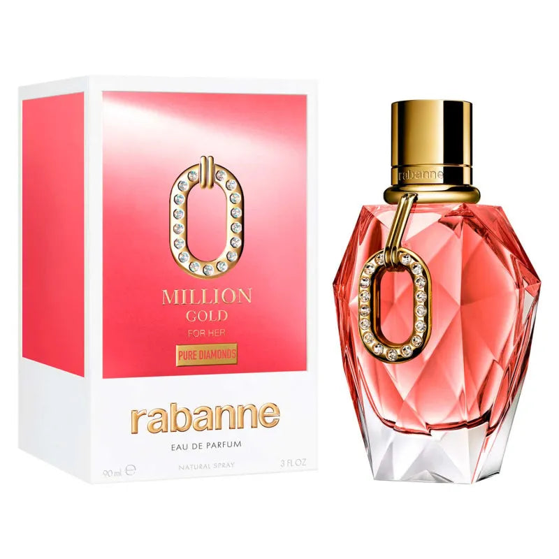 Perfume Rabanne Million Gold For Her Pure Diamonds EDP (W) / 90 ml - 2 - Privé Perfumes Honduras