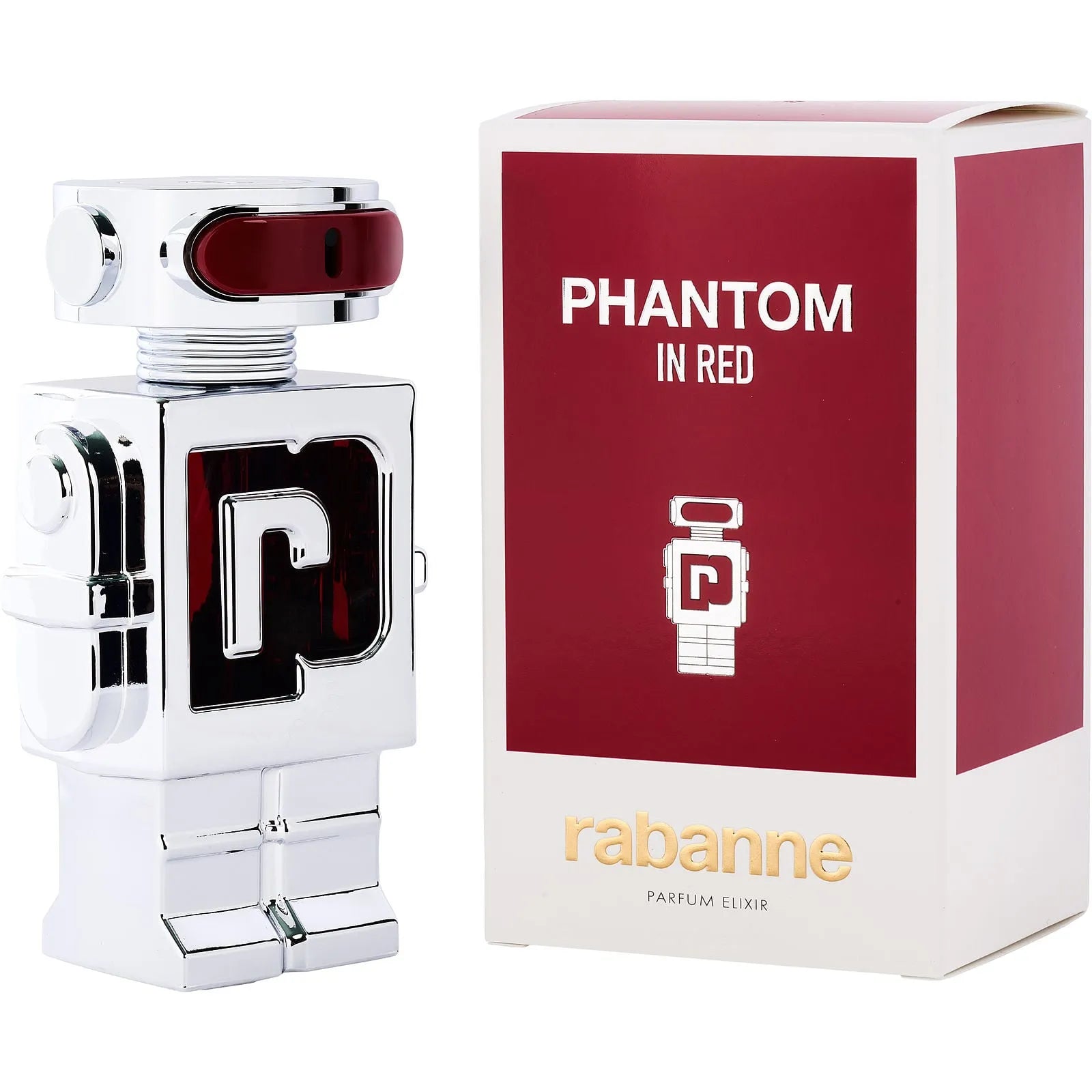 Perfume Rabanne Phantom in Red Parfum Elixir (M) / 100 ml - 1 - Privé Perfumes Honduras