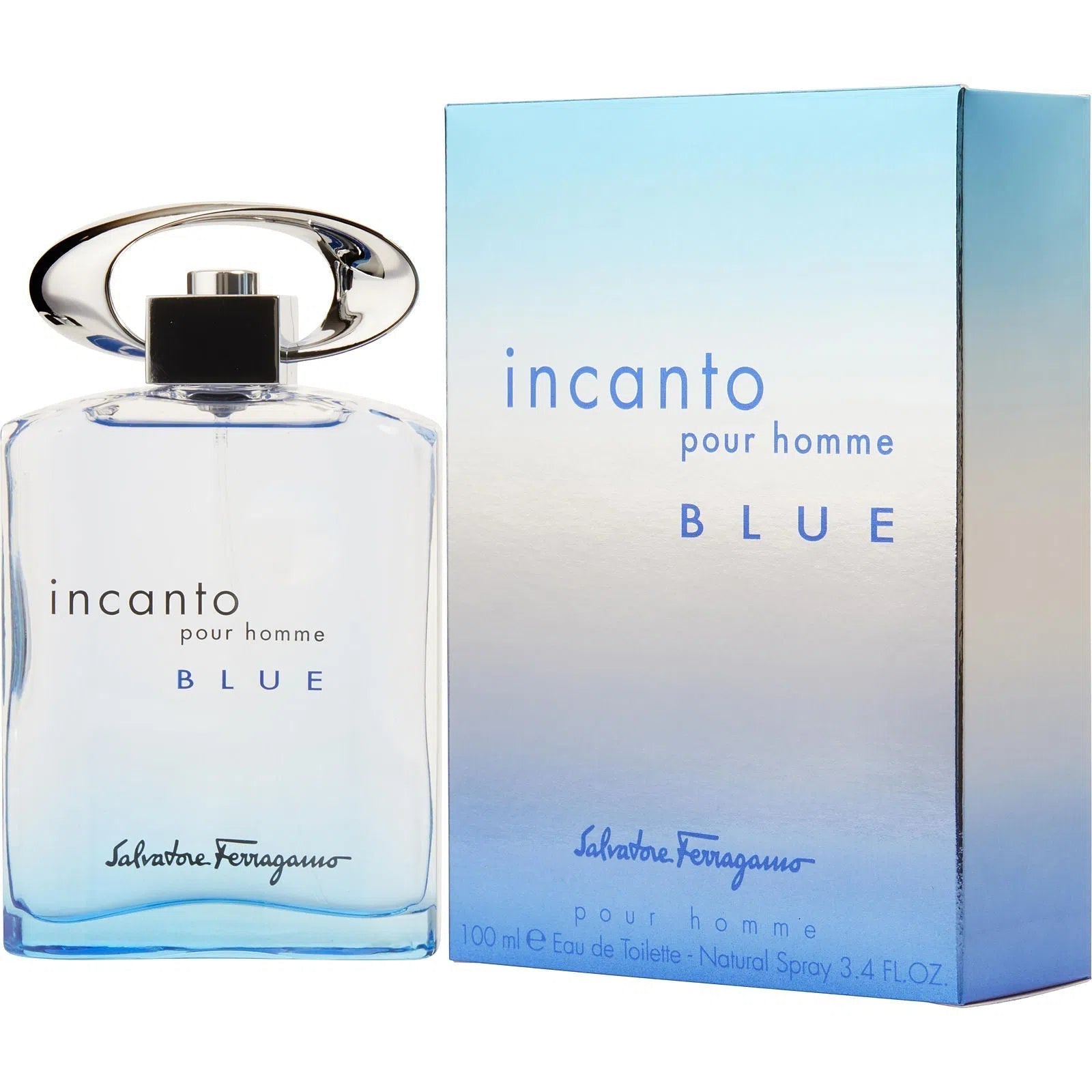 Perfume Salvatore Ferragamo Incanto Blue (M) EDT / 100 ml - 8034097959554- 1 - Prive Perfumes Honduras