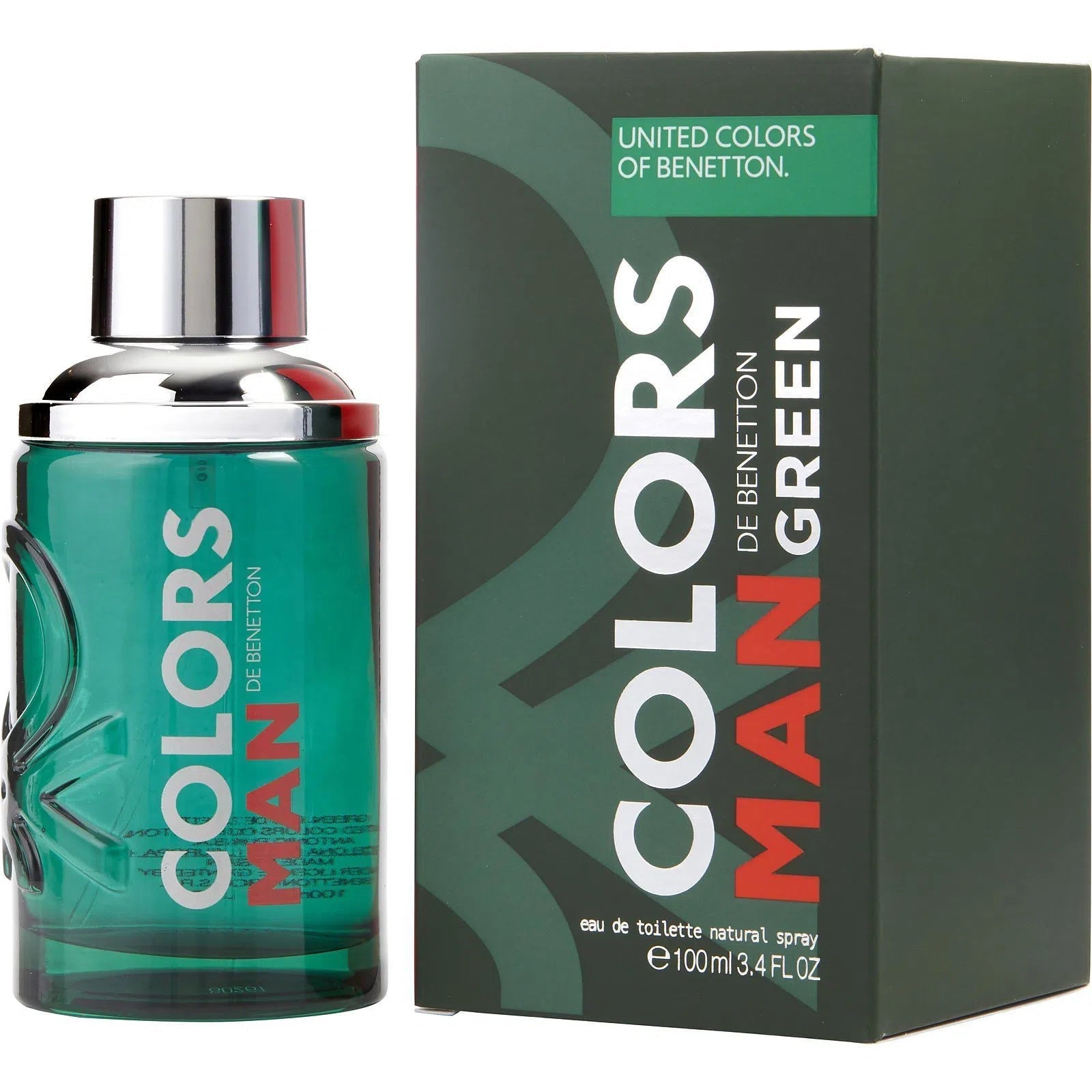 Perfume United Colors of Benetton Man Green EDT (M) / 100 ml - 8433982011245- 1 - Prive Perfumes Honduras