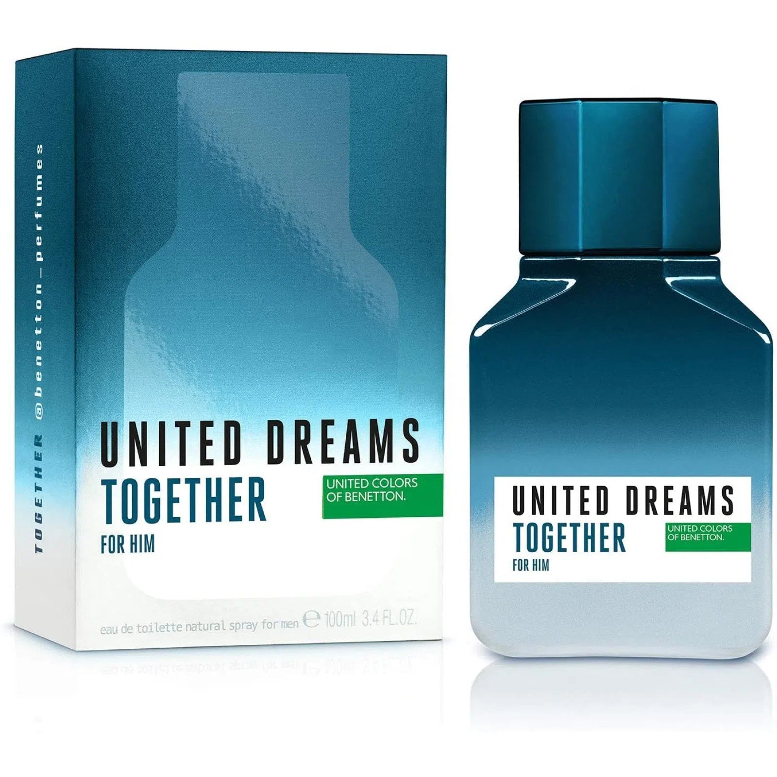 Perfume United Colors of Benetton Together For Him EDT (M) / 100 ml - 8433982016479- 1 - Prive Perfumes Honduras