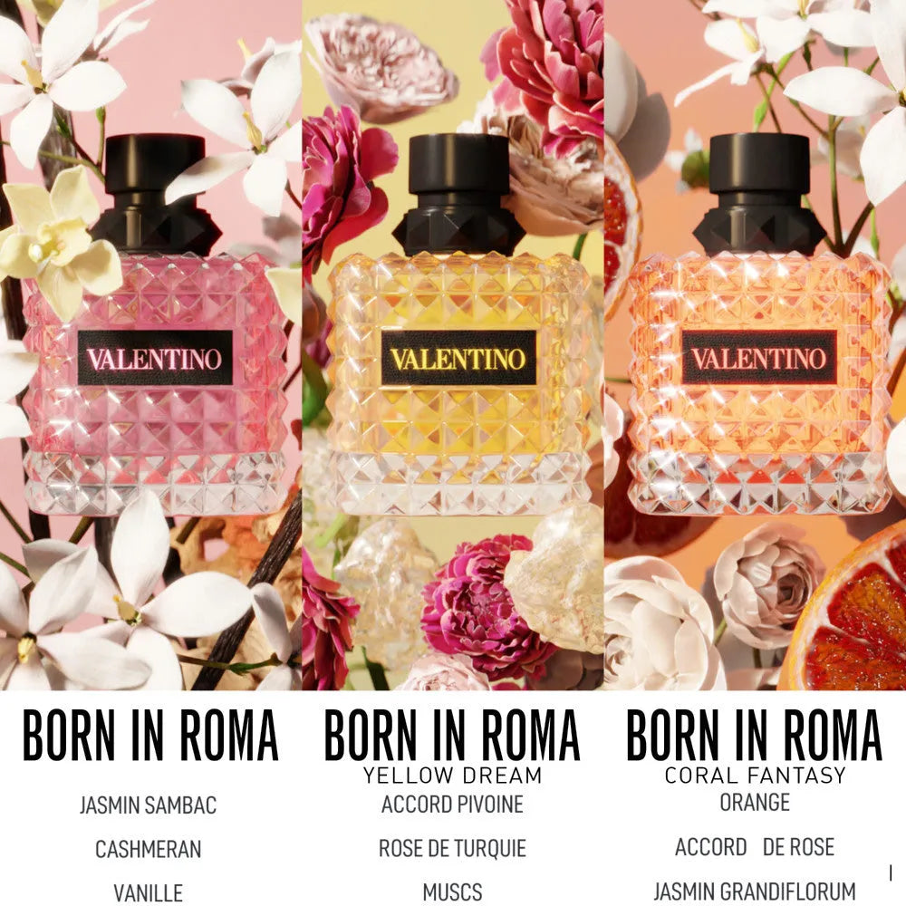 Perfume Valentino Born In Roma Donna EDP (W) / 100 ml - 19 - Privé Perfumes Honduras