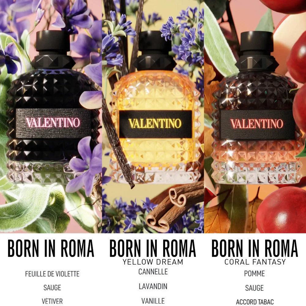 Perfume Valentino Born in Roma Uomo EDT (M) / 100 ml - 11 - Privé Perfumes Honduras