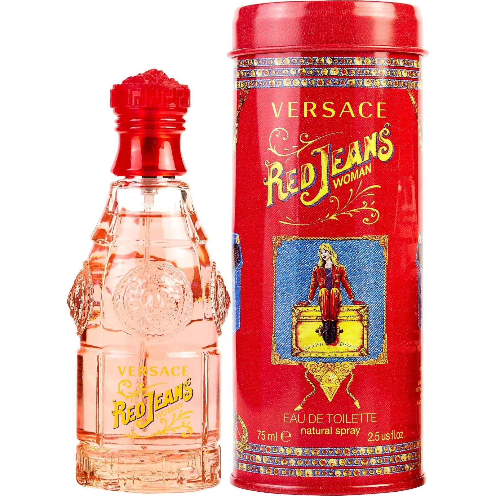 Perfume Versace Red Jeans EDT (W) / 75 ml - 1 - Privé Perfumes Honduras