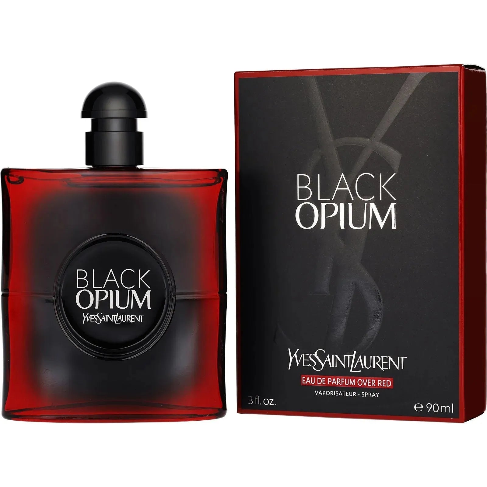 Perfume Yves Saint Laurent Black Opium Over Red EDP (W) / 90 ml - 1 - Privé Perfumes Honduras