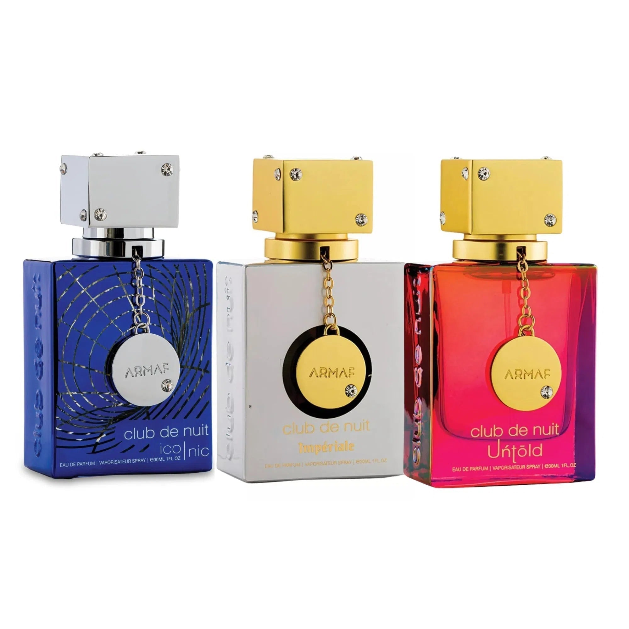 Perfumes Mini Armaf Club de Nuit Collection EDP (U) / 3 Pc SP 30 ml Untold; Iconic; Imperiale - 6294015175240- 2 - Prive Perfumes Honduras