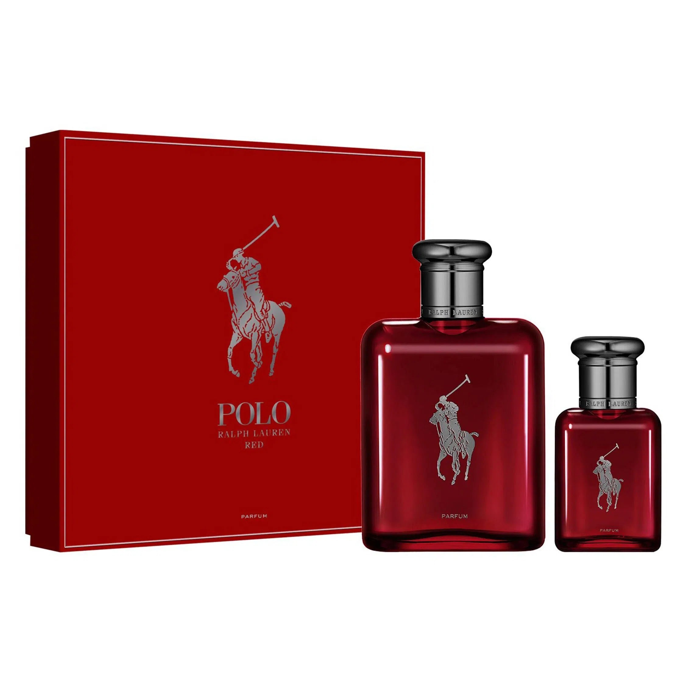 Estuche Ralph Lauren Polo Red Parfum (M) / 2 Pc SP 125 ml; SP 40 ml - 1 - Privé Perfumes Honduras