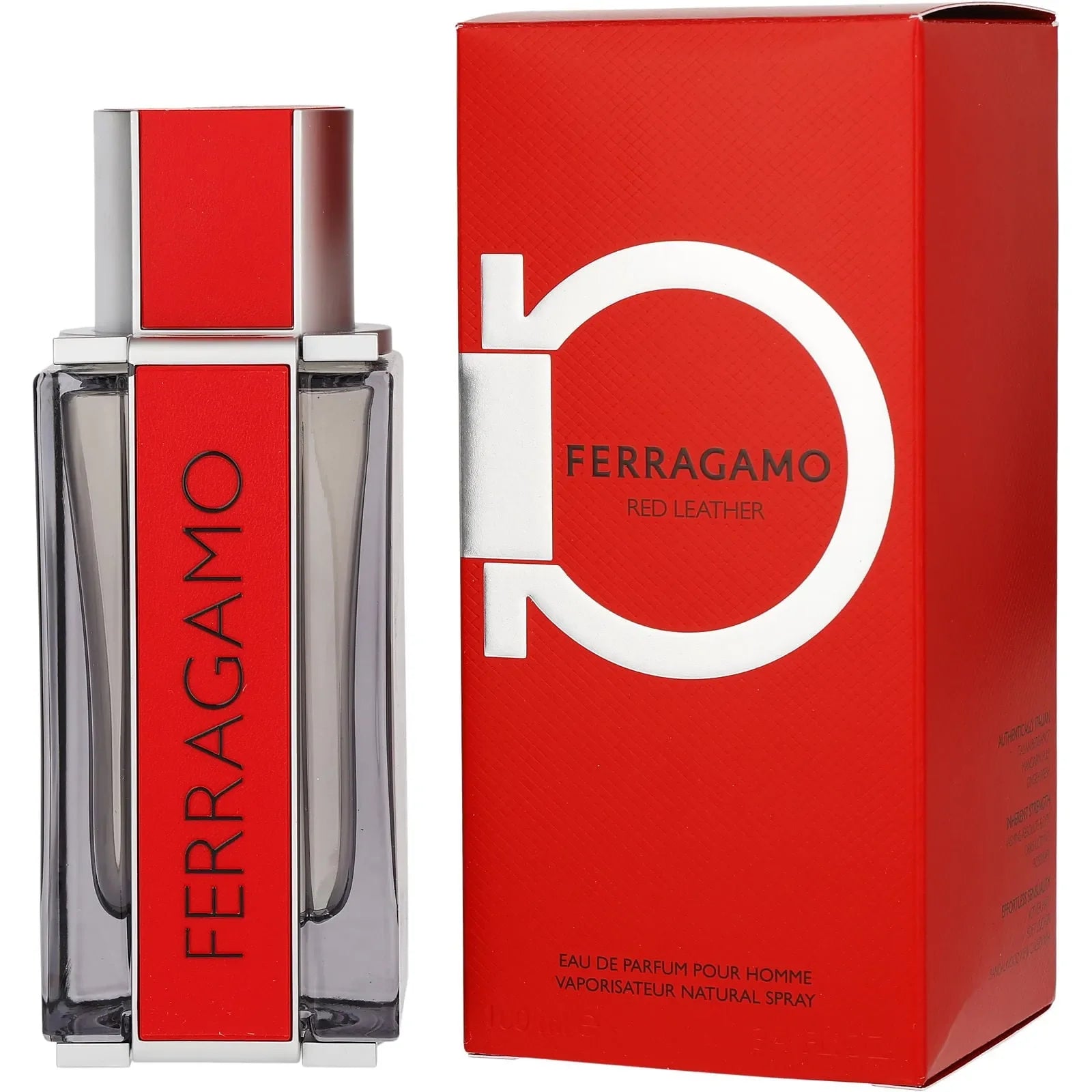  Salvatore Ferragamo Red Leather EDP (M) - 2 - Privé Perfumes Honduras