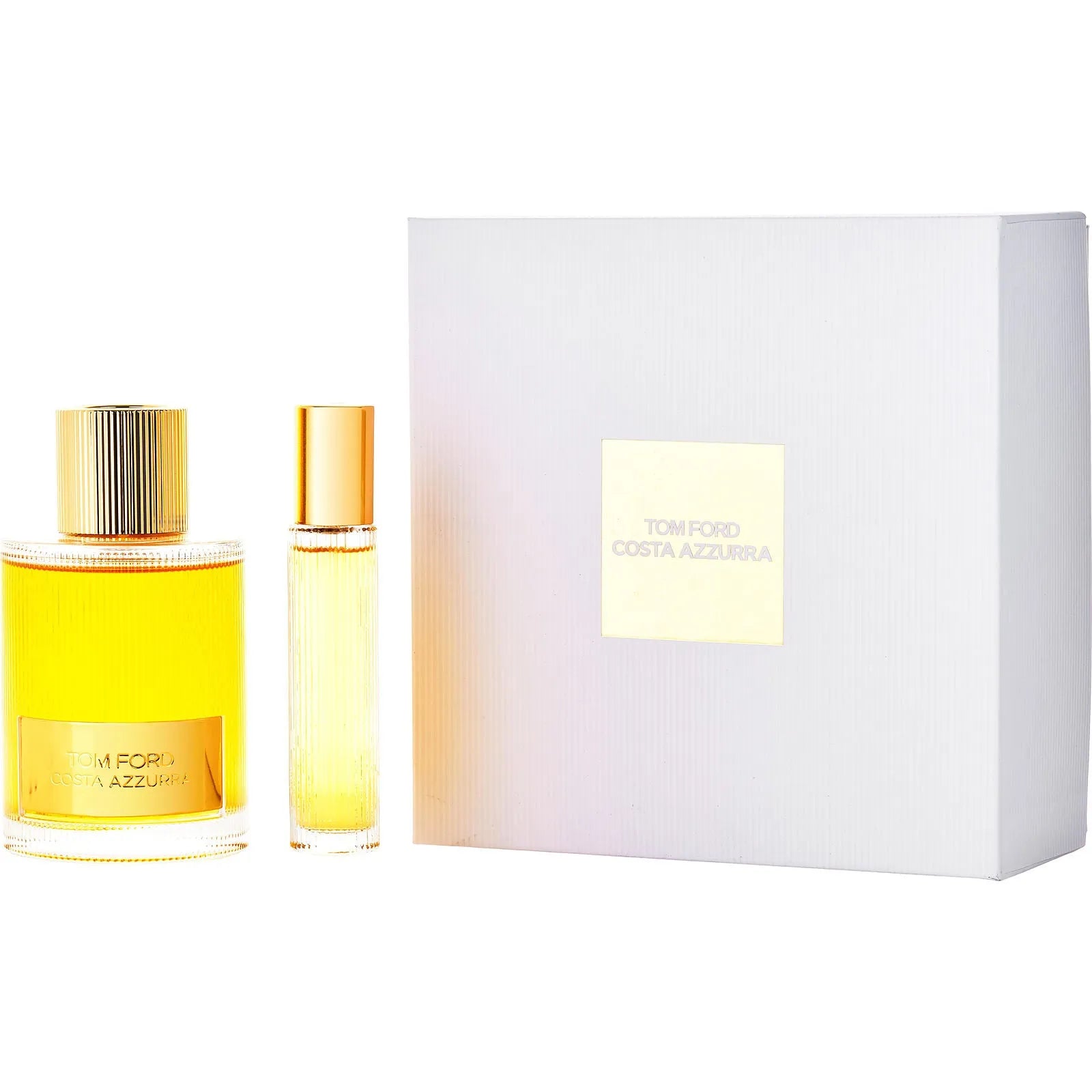Estuche Tom Ford Costa Azzurra EDP (U) / 2 Pc SP 100 ml; SP 10 ml - 1 - Privé Perfumes Honduras