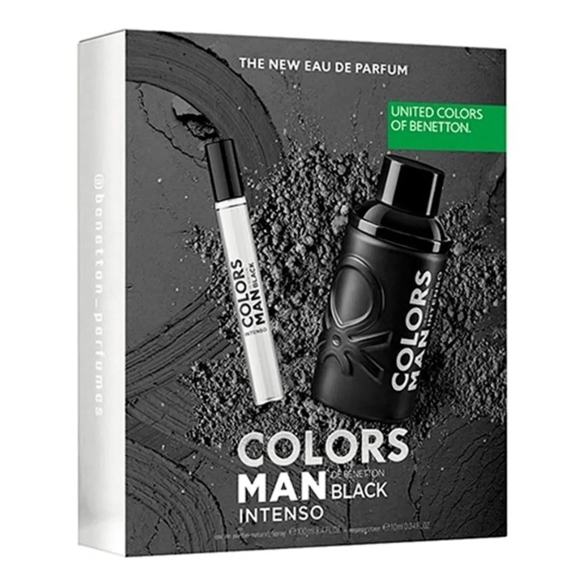  United Colors of Benetton Man Black Intenso EDP (M) - 4 - Privé Perfumes Honduras
