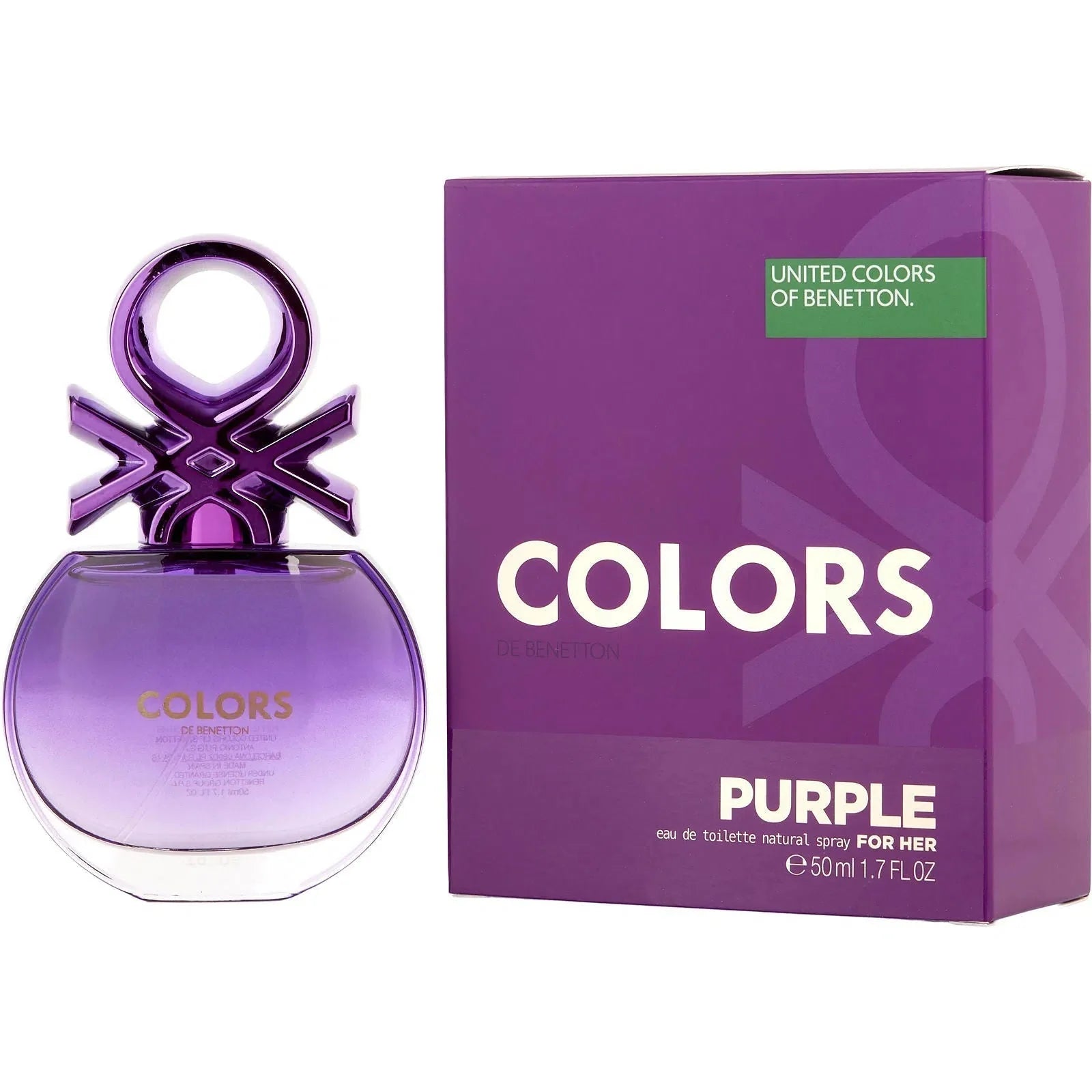  United Colors of Benetton Purple EDT (W) - 1 - Privé Perfumes Honduras