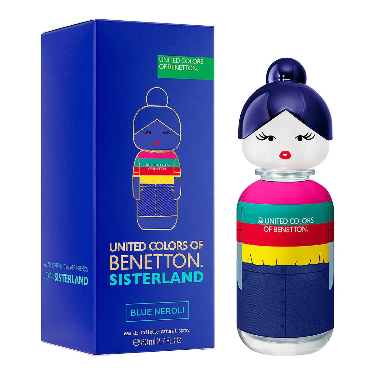 Perfume United Colors of Benetton Sisterland Blue Neroli EDT (W) / 80 ml - 1 - Privé Perfumes Honduras