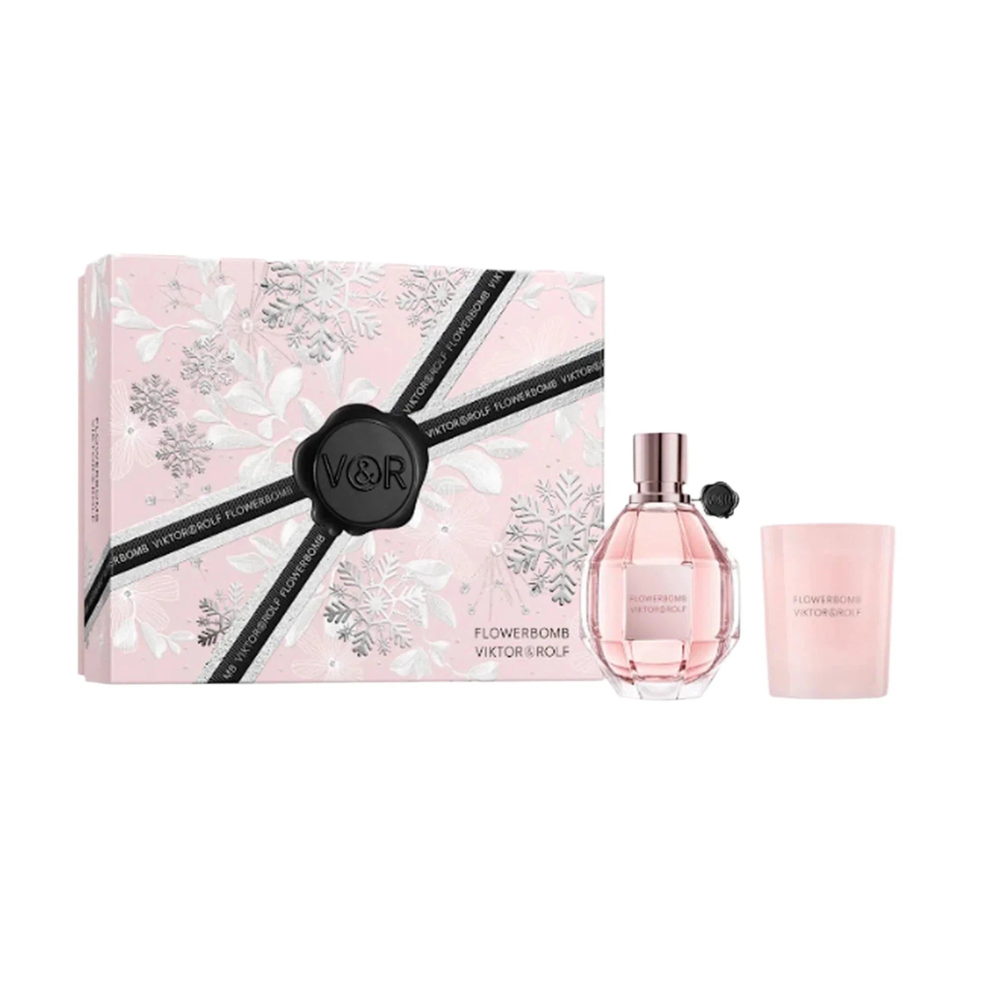 Estuche Viktor & Rolf Flowerbomb EDP (W) / 2 Pc SP 100 ml; Candle 70 g - 1 - Privé Perfumes Honduras